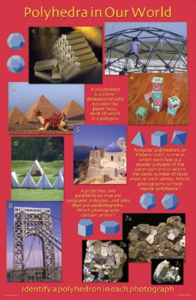 Polyhedra in Our World poster